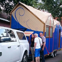 Dodge vor Tiny House